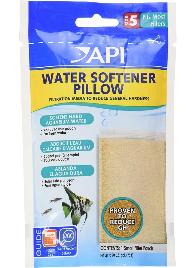 API Water Softener Pillow for Aquariums - Size 5 Filtration Pouch - Image 1