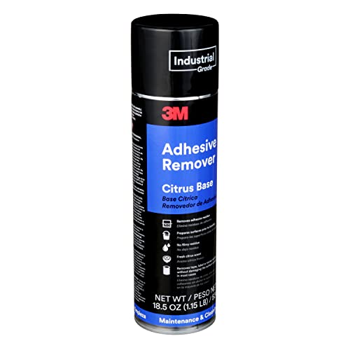 3M Adhesive Remover Citrus Base 6041, Net Wt 18.5 oz, Pale Yellow - Image 3