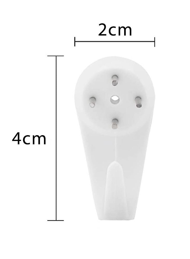 CATANES 48 Pack For Concrete Wall Hanging Hooks with Invisible Nails Large - Image 3