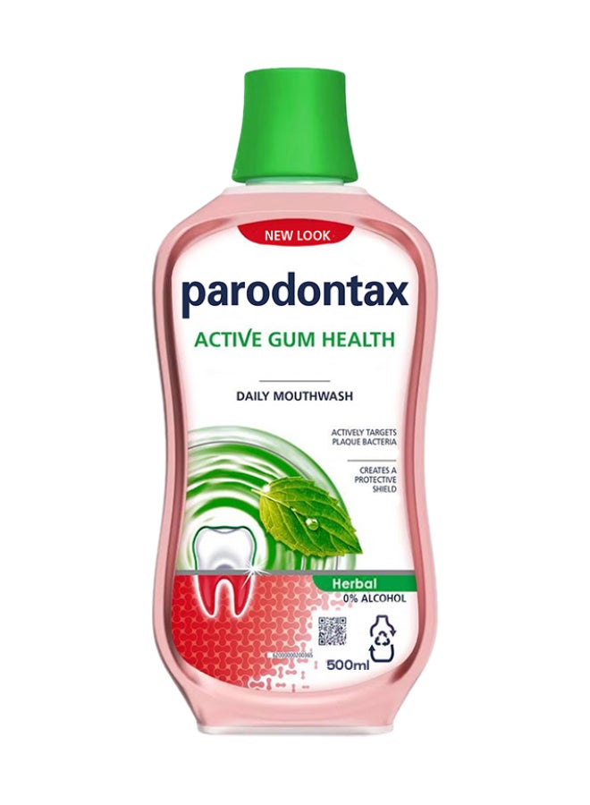 Parodontax Daily Gum Care Herbal Mouthwash 500ml - Image 1