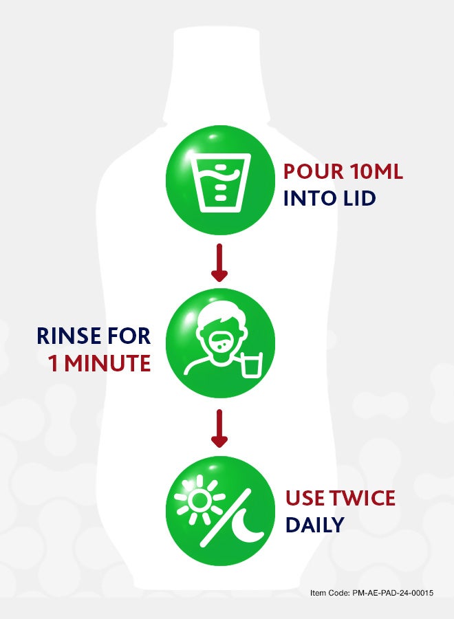 Parodontax Daily Gum Care Herbal Mouthwash 500ml - Image 5