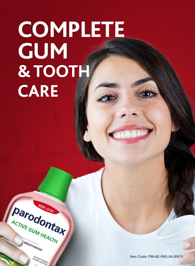 Parodontax Daily Gum Care Herbal Mouthwash 500ml - Image 2