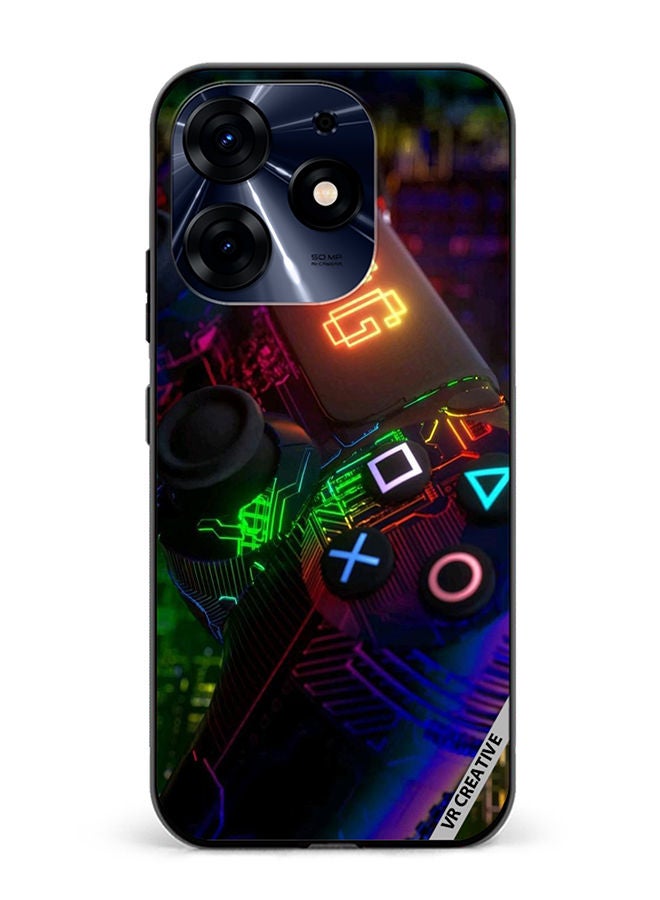 VR CREATIVE Protective Case Cover For Tecno Spark 10 Pro Gaming Design Multicolour - Image 1