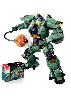 Sluban Annihilation Ranger Transforming Mech Robot Building Toys For Adults, Destroy Warrior City Mecha Action Figure With Weapons, Cool Robots Toys Gift For Boys, 542 Pcs  - Image 1
