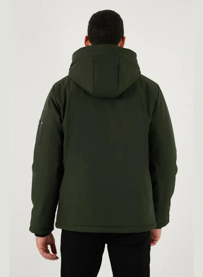 Buratti  Buratti Regular Fit Detachable Hooded Pocket Coat Men's COAT 497ALBERT for Men | Best Price UAE