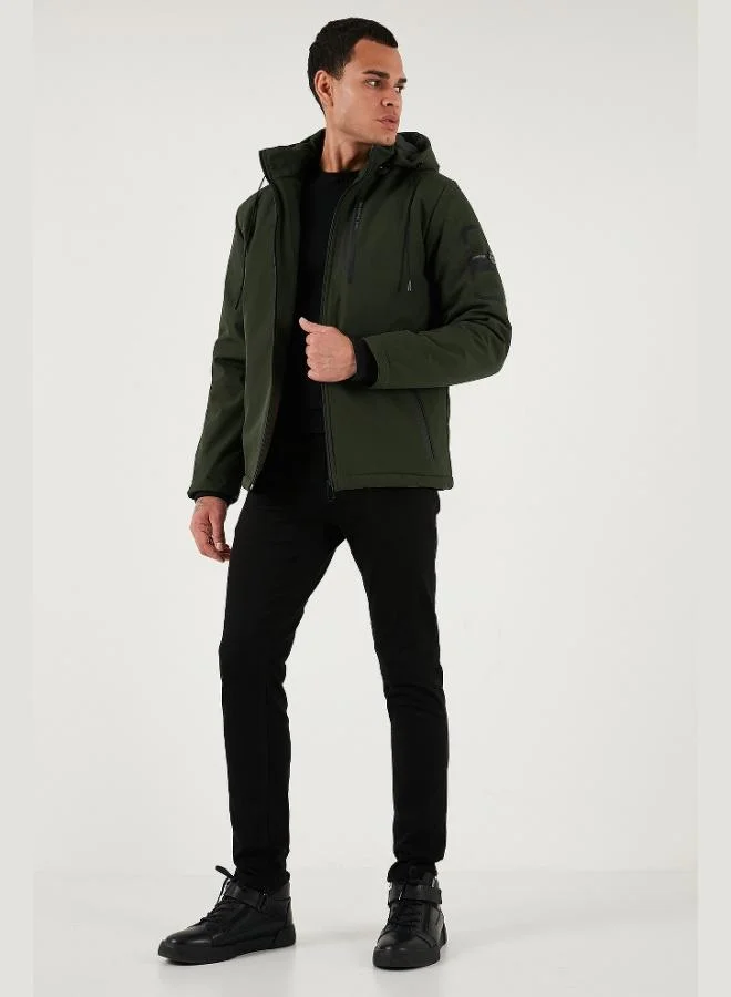 Buratti  Buratti Regular Fit Detachable Hooded Pocket Coat Men's COAT 497ALBERT for Men | Best Price UAE