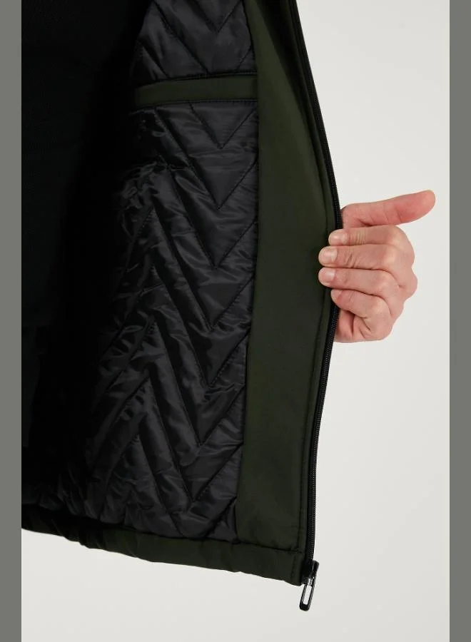 Buratti  Buratti Regular Fit Detachable Hooded Pocket Coat Men's COAT 497ALBERT for Men | Best Price UAE