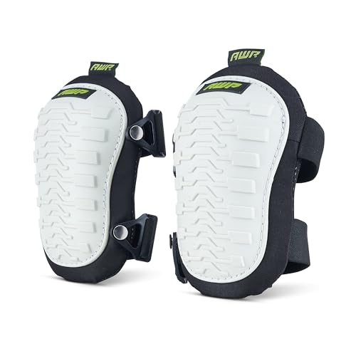 AWP Non-Marring Knee Pads with Heavy Duty Foam Padding for Sub-Floor/Underlayment and Tile, Knee Pads with Breathable Air-Mesh Interior for All-Day Support & Stability, One Size | 1L-324-1 - Image 1