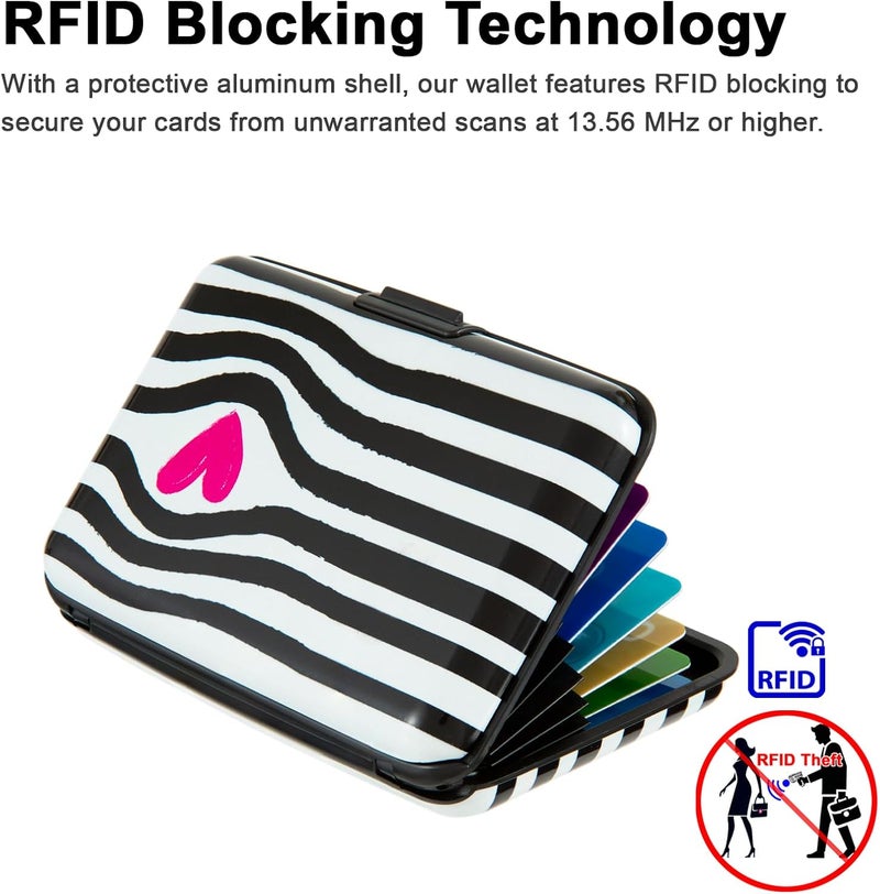 Kaabao Credit Card Holder Small RFID Blocking Wallet Business Metal Slim Mini Aluminum Hard Case for Women Men - Image 3