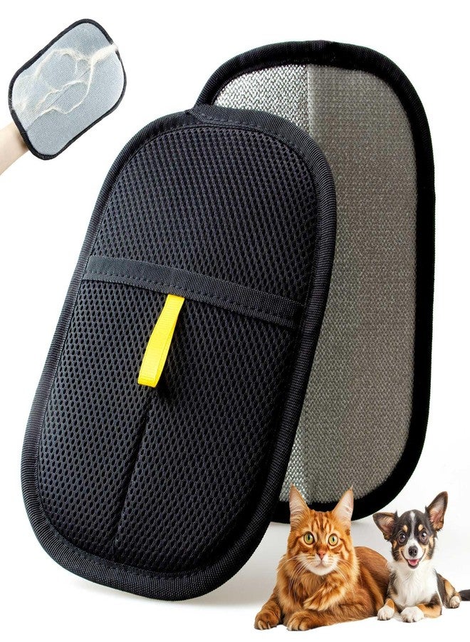 CARTZILLA Static Pet Hair Removal Gloves - Reusable Pet Hair Catcher Mitt for Dogs & Cats, Easily Lifts Fur from Furniture, Clothing, Carpets & Car Interiors - Image 1