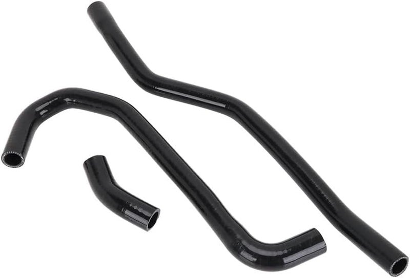 Wacece ATV Radiator Coolant Hoses Silicone for Raptor 700 700R YFM 700 2006-2024 Black - Image 4