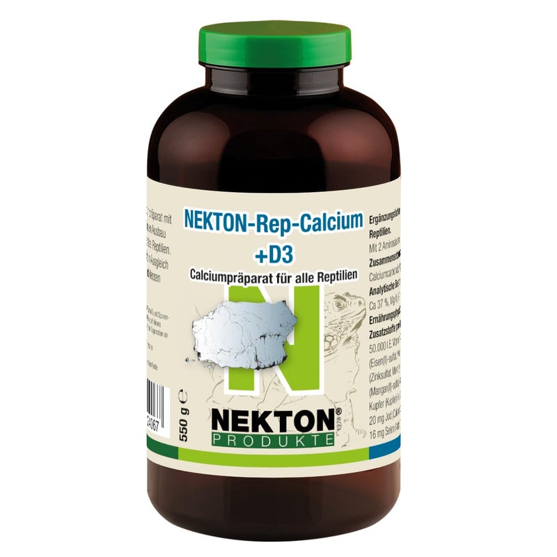 Nekton Rep-Calcium Plus D3 Reptile Supplement, 550 g/1.21 lb., white (Model: 224750) - Image 5