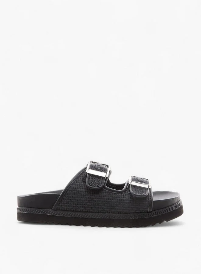 Celeste Women's Buckle Accent Slip-On Sandals