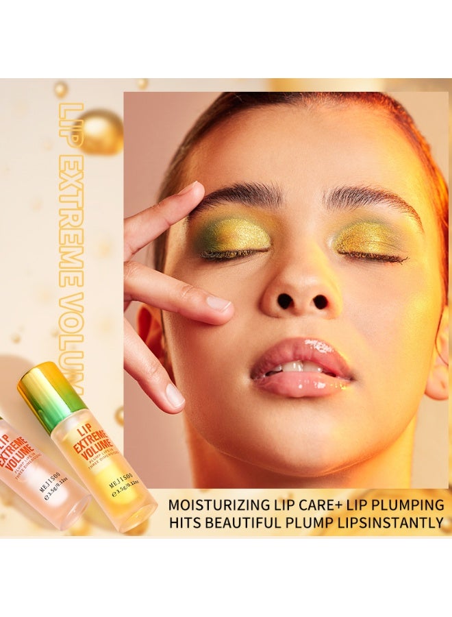 ميجيسو Day and Night Dual-bottle Lip Plumping Serum Set,Enhances Lip Contour and Provides Hydration. - Image 2