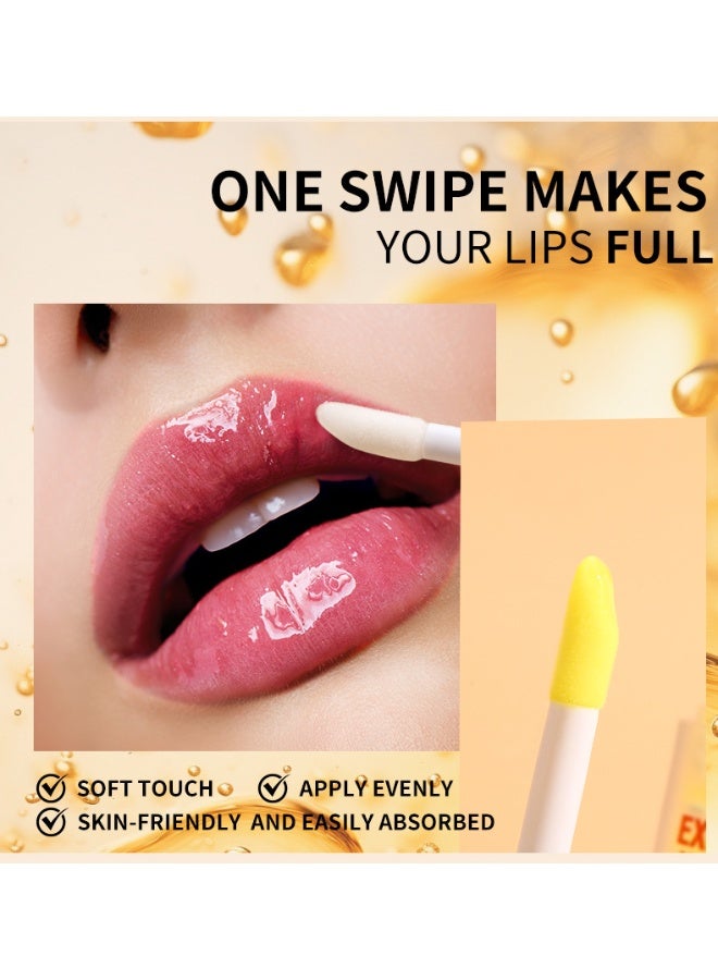 ميجيسو Day and Night Dual-bottle Lip Plumping Serum Set,Enhances Lip Contour and Provides Hydration. - Image 4