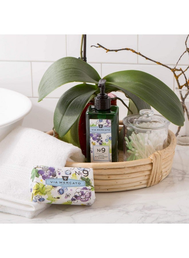 Via Mercato Liquid Soap Shea Butter Enriched (12 Oz) No. 9 Grape Black Currant & Musk  - Image 3