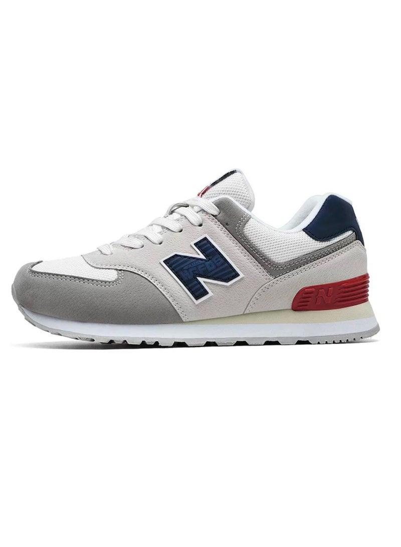 New Balance 574 Low Top Sneakers Blue/Red/Grey  - Image 1