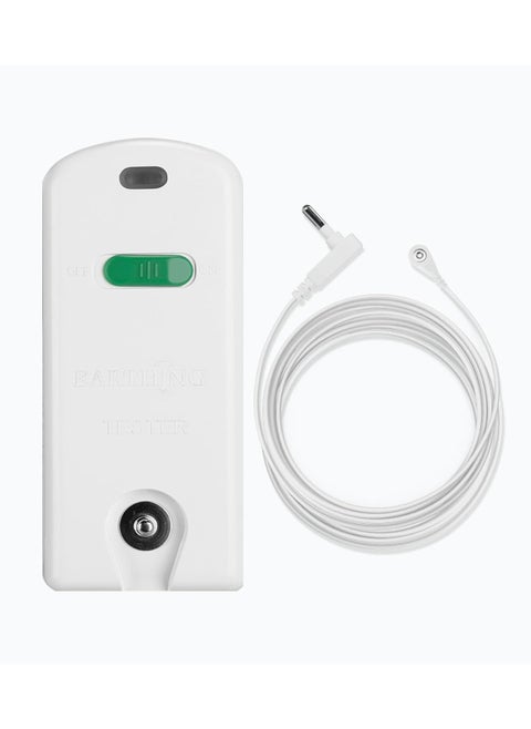 Grounding Continuity Tester Kit - 15ft Cord for Testing Earthing Mats, Sheets, Wristbands & Blankets