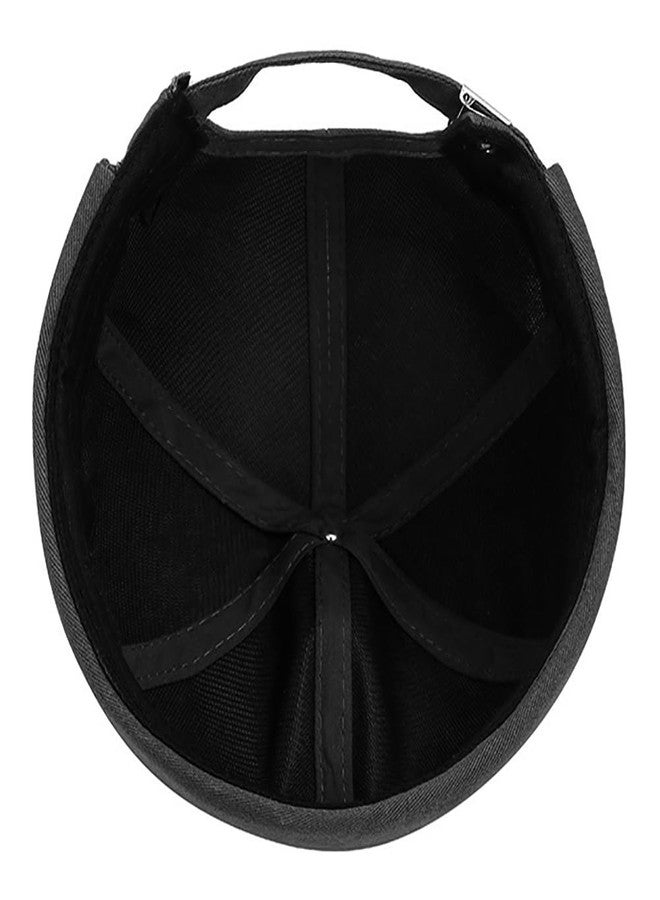 PTDTSHOU Brimless Hats for Men Women Buckle Docker Cap Adjustable Beanie Skullcap Black - Image 5