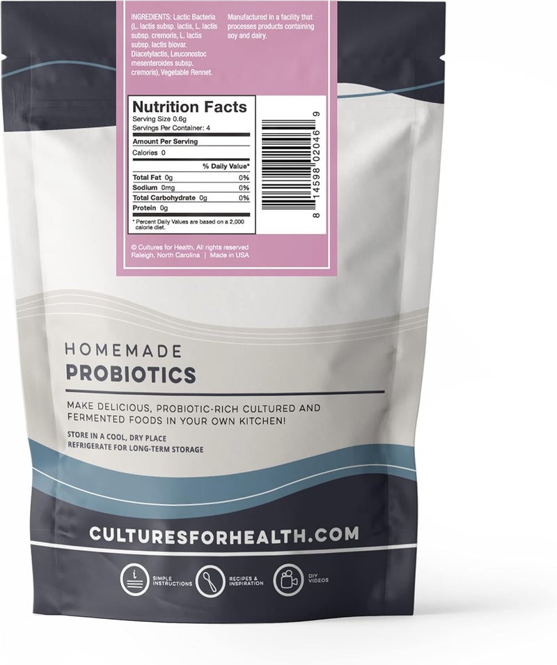 Cultures for Health Crème Fraîche Starter Culture - Image 2