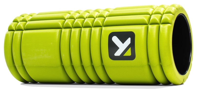 TRIGGERPOINT Performance Therapy Grid Foam Roller for Exercise, Deep Tissue Massage and Muscle Recovery, Original (13-Inch), Lime