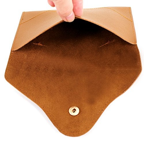 Lobagve Women Mini Envelope Flap Faux Leather Fanny Pack Waist Bag Handbag Clutch Cell Phone Pouch - Image 4