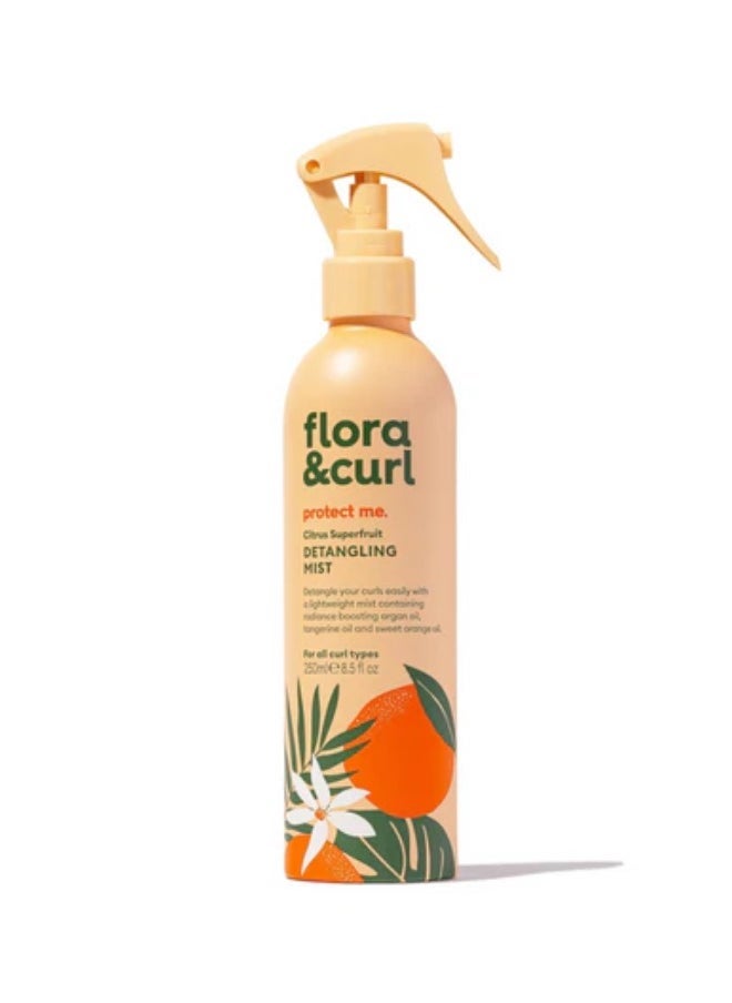 Flora & Curl - Protect Me Citrus Superfruit Detangling Mist - Image 1