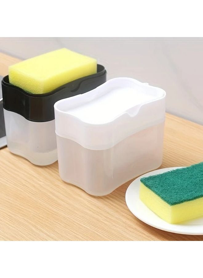 صابون رمادي تلقائي موزع الصابون صندوق لمطبخ غسل الأطباق السائل والتنظيف - Image 5