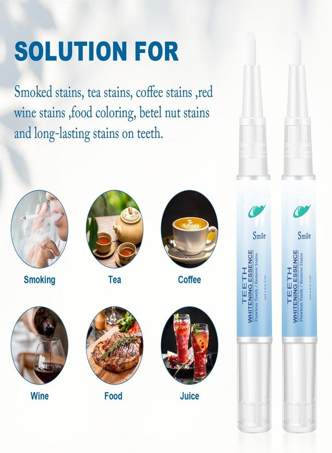 DRTRU Teeth Whitening Essence Pen - Reduces Teeth Stains and Yellowing, Travel-Friendly Tooth Whitening Pen with Mint Flavor, Gentle on Sensitive Teeth Care (3pcs - Image 5