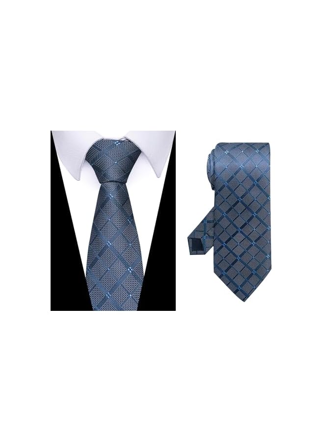 jaexest Tie For Men Necktie Woven Jacquard Neck Ties Set 6 PCS - Image 2