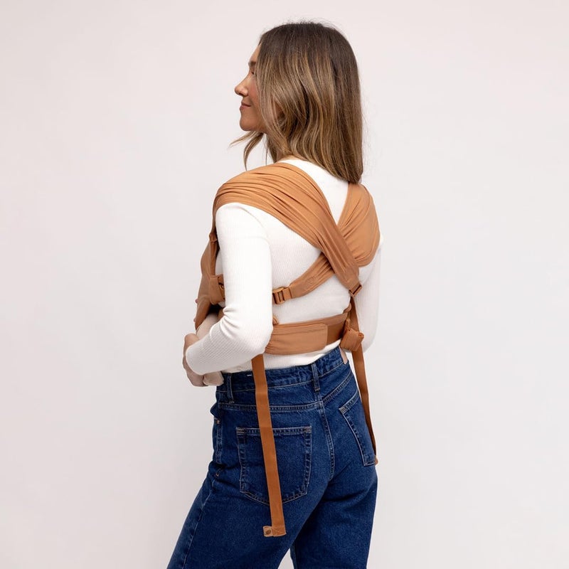 WildBird - Aerial Buckle Wrap - 0-6 Months - Large (L-4XL) Willow - Newborn Baby Carrier - Front Carry - Soft Fabric, Straps, Head Support, Padded Waist Belt - Baby Essentials - New Mom Gifts - Image 4