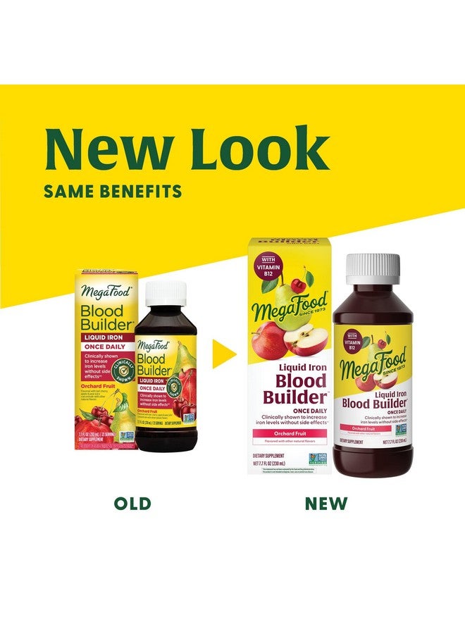 MegaFood Blood Builder Liquid Iron Supplement for Women, Men & Kids, Clinically Shown to Increase Iron Levels Without Constipation, Vegan, 7.7 Fl Oz (23 Servings) - Image 3