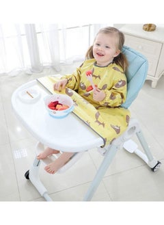 joybuy Baby Weaning Bibs, Waterproof Anti Dirty Feeding Bib for Babies Eating, High Chair Shirt Bib for Baby Weaning Supplies  - Image 2