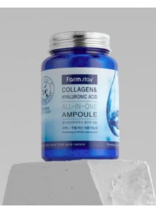 Farm Stay All In One Collagen & Hyaluronic Acid Gel Ampoule 250ml - Image 1