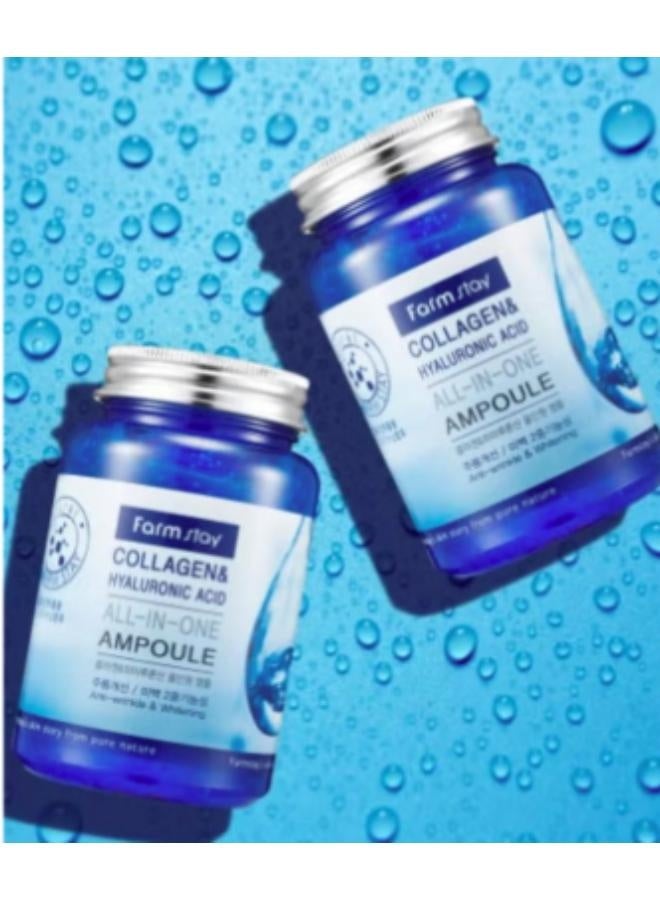 Farm Stay All In One Collagen & Hyaluronic Acid Gel Ampoule 250ml - Image 4