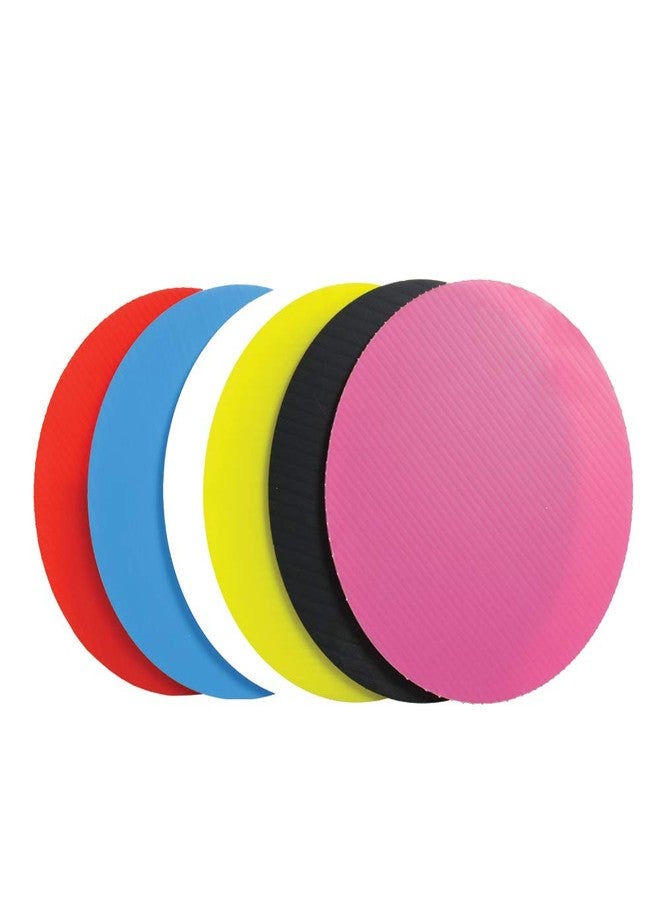 SourceOne 10 Pack Round Cake Boards 6 inch, 8 inch or 10 inch Multiple Colors, Reusable Corrugated Plastic (White, 8) - Image 1