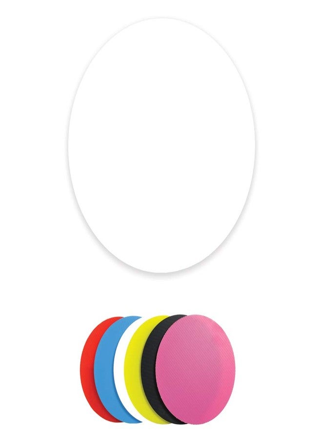 SourceOne 10 Pack Round Cake Boards 6 inch, 8 inch or 10 inch Multiple Colors, Reusable Corrugated Plastic (White, 8) - Image 2