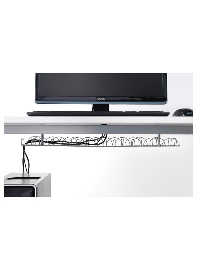 erorex - Cable Trunking Horizontal, Silver-Colour, 70 Cm - Image 1
