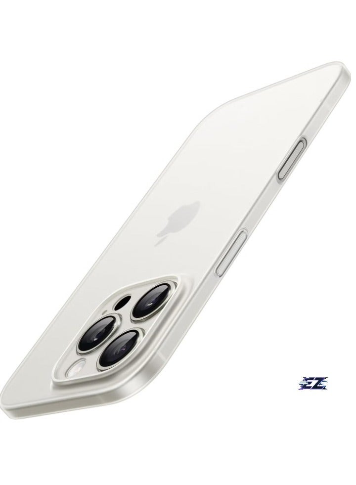 ELTRAZONE Ultra-Slim 0.35mm Case for iPhone 16 Pro Max (6.9 Inch) – Lightweight Matte Finish, Full Camera Lens Protection, Minimalist Hard Cover (Natural Titanium) – Sleek, Durable, Shockproof Design - Image 1