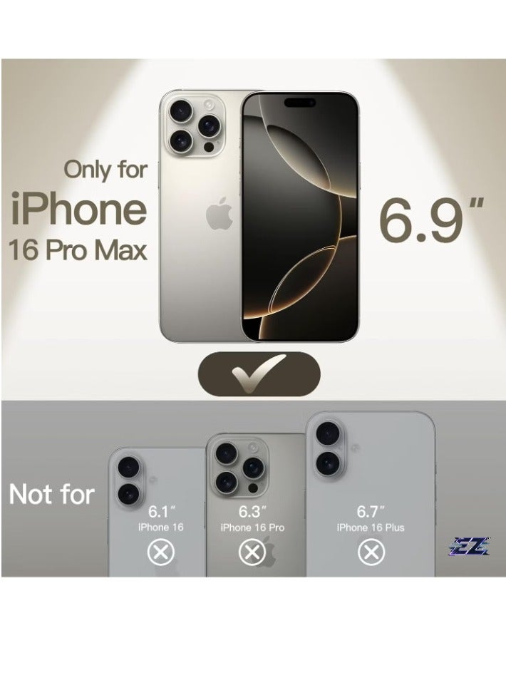 ELTRAZONE Ultra-Slim 0.35mm Case for iPhone 16 Pro Max (6.9 Inch) – Lightweight Matte Finish, Full Camera Lens Protection, Minimalist Hard Cover (Natural Titanium) – Sleek, Durable, Shockproof Design - Image 2