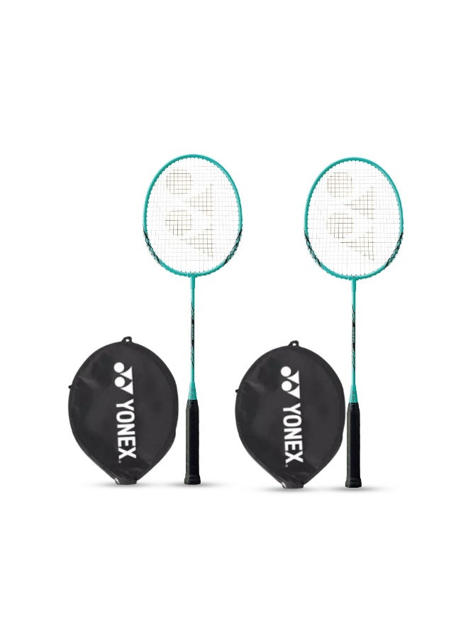 Yonex B4000-2-Player Badminton Set | Includes 2 Graphite Rackets, 2 Headcover | Lightweight & Durable | Ideal for Beginners & Recreational Play - Image 1