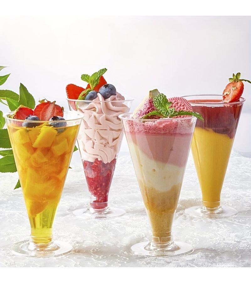 26pcs Mousse Cups for Dessert Party Ice Cream and Drinks - Image 5