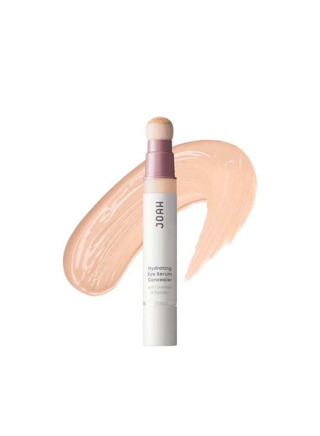 JOAH Perfect Complexion Under Eye Concealer and Serum, Korean Makeup, Hydrating Under Eye Serum Concealer Stick for Dark Circles and Puffiness, Peptide Serum with Medium Coverage - Image 1