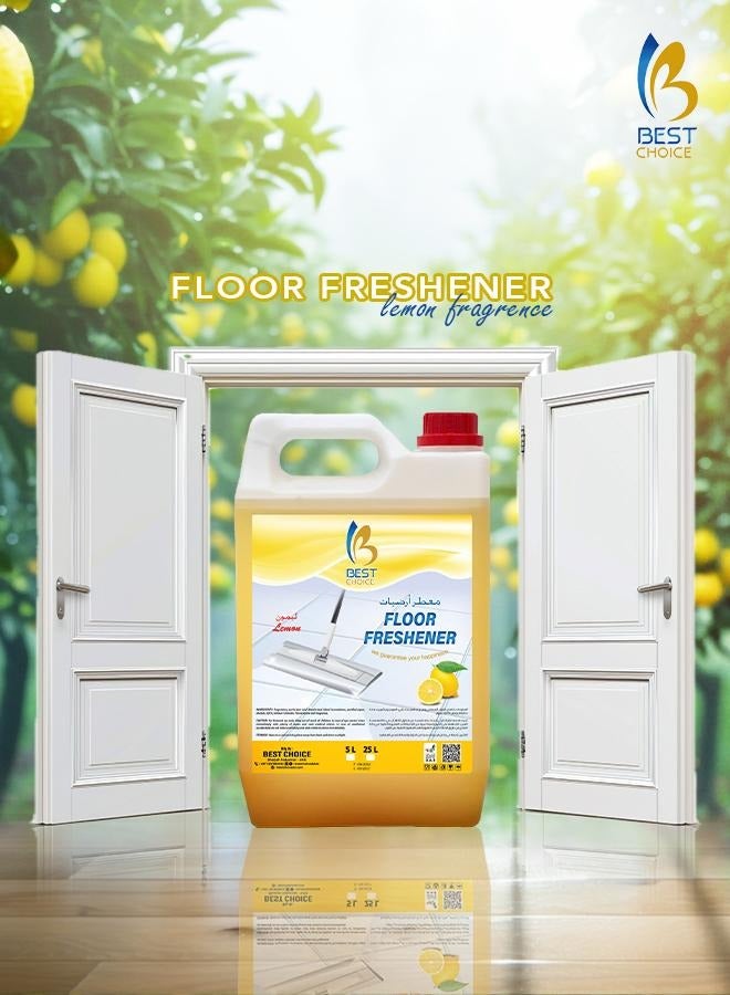 Best Choice Premium Lemon Scented Floor Freshener - 5 Liters - Image 2