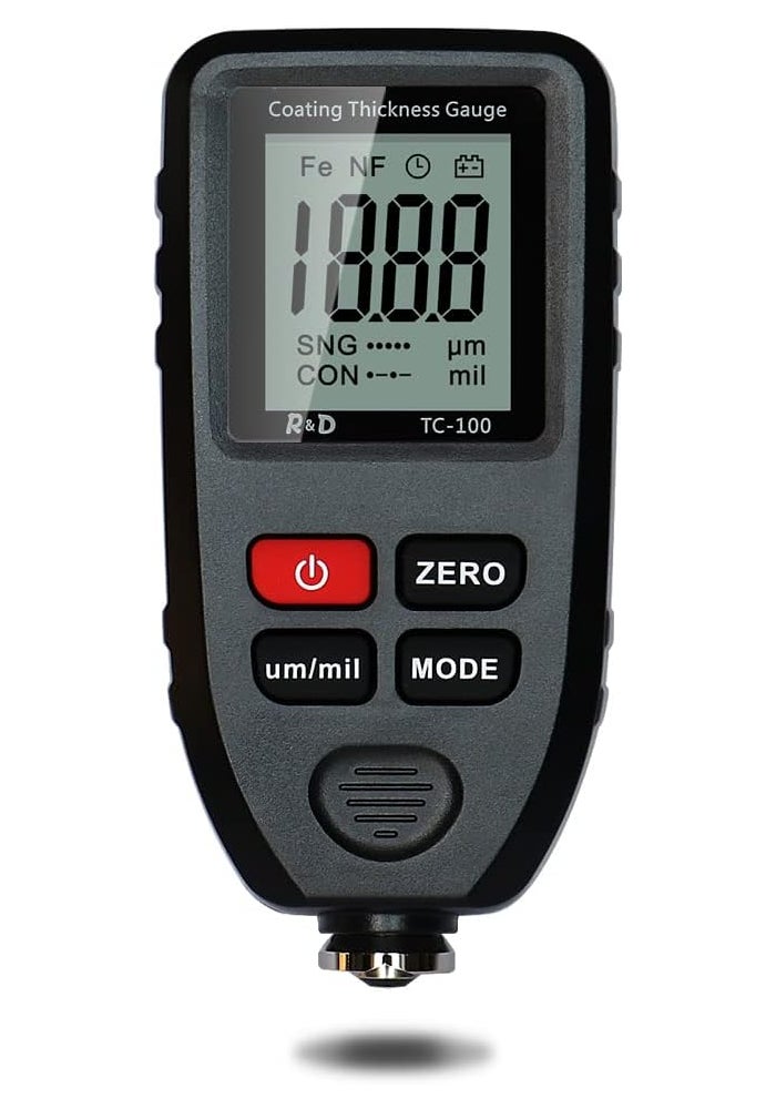 RDINSCOS جهاز قياس سمك الطلاء RDINSCOS TC100 لمقياس سمك الطلاء لشراء السيارات المستعملة - Image 1