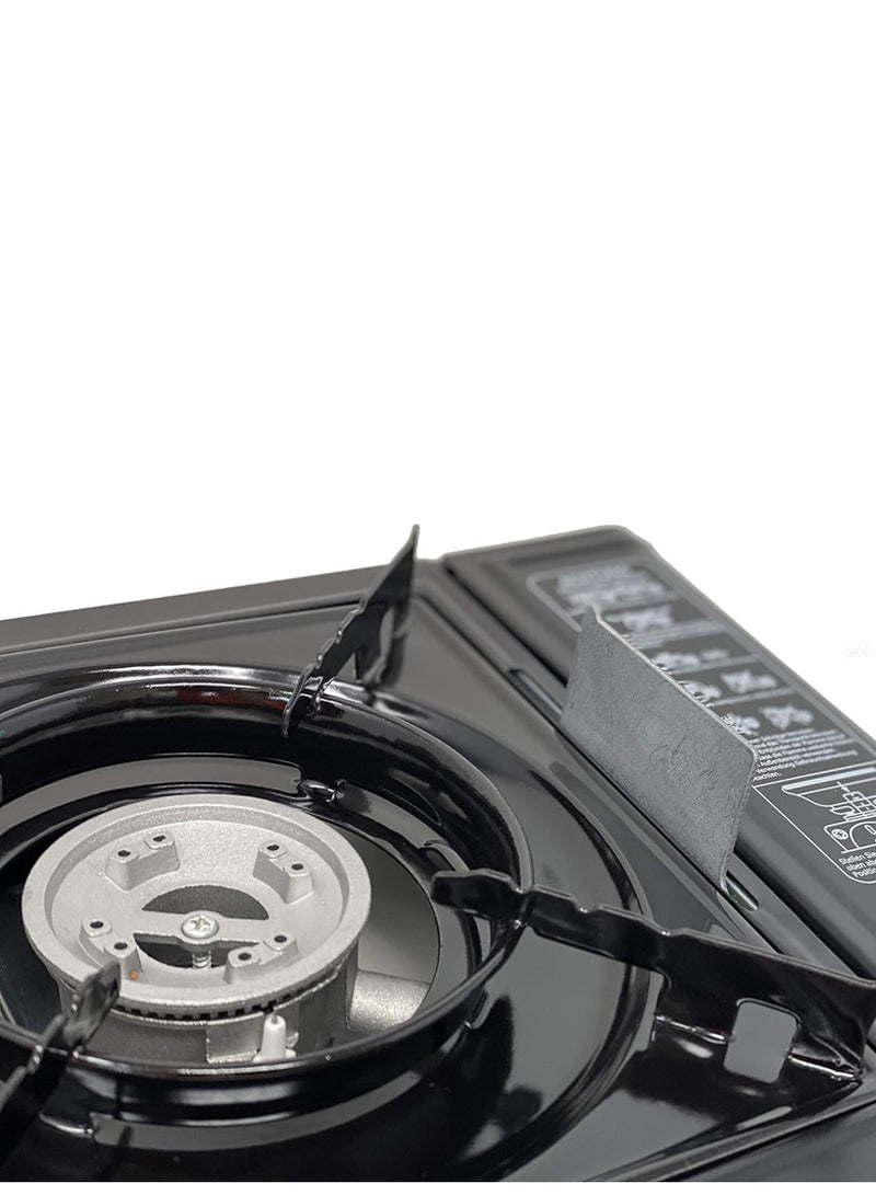 Bisbell Portable 2-in-1 Butane Burner | Outdoor Cooking Gas Stove for Camping & Picnic | Model BB3128 - Image 2