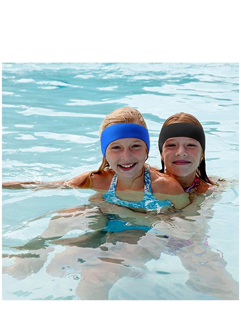 Swimming Nose Clips and Earplugs Set, 6 Pieces Headband Ear Plugs Clip Protector Swim for Kids Adults Children Training Beginners Competitions