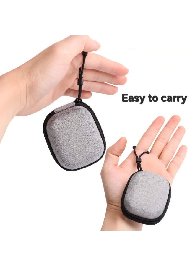 حقيبة تنظيم كابلات السفر الصغيرة، حافظة ملحقات إلكترونية محمولة - حقيبة تخزين للشاحن وسماعات الأذن وما إلى ذلك - Image 1