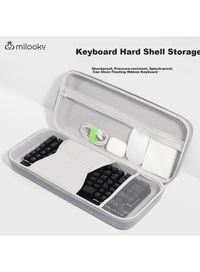 Diyigongfang Digital Storage Bag Suitable For Rog Ranger 2 Rx, Magician Mechanical Keyboard Accessories, Portable Large Capacity Multifunctional Travel Eva Hard Shell Handheld Keyboard And Mouse Storage Box