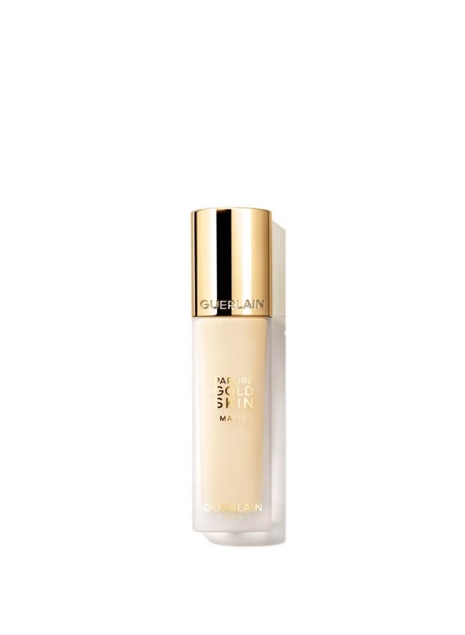 غيرلان GUERLAIN Parure Gold Skin 24H No-Transfer High Perfection Foundation - 0W Warm / Doré - Image 1